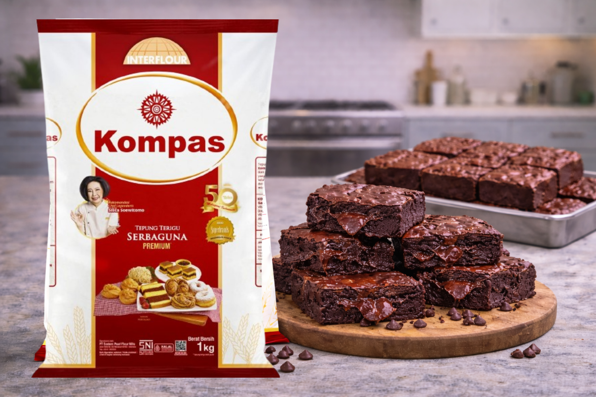 kompas dan brownies