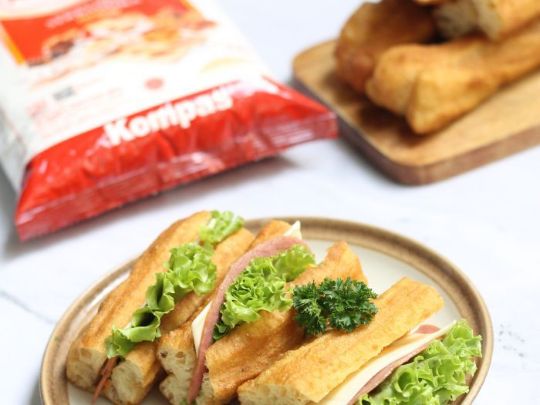 Click to edit image sandwich dari kompas