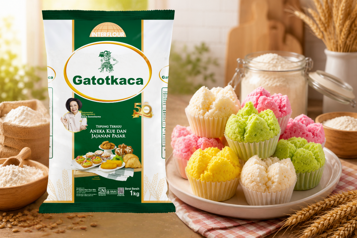 roti bolu dan tepung gatotkaca