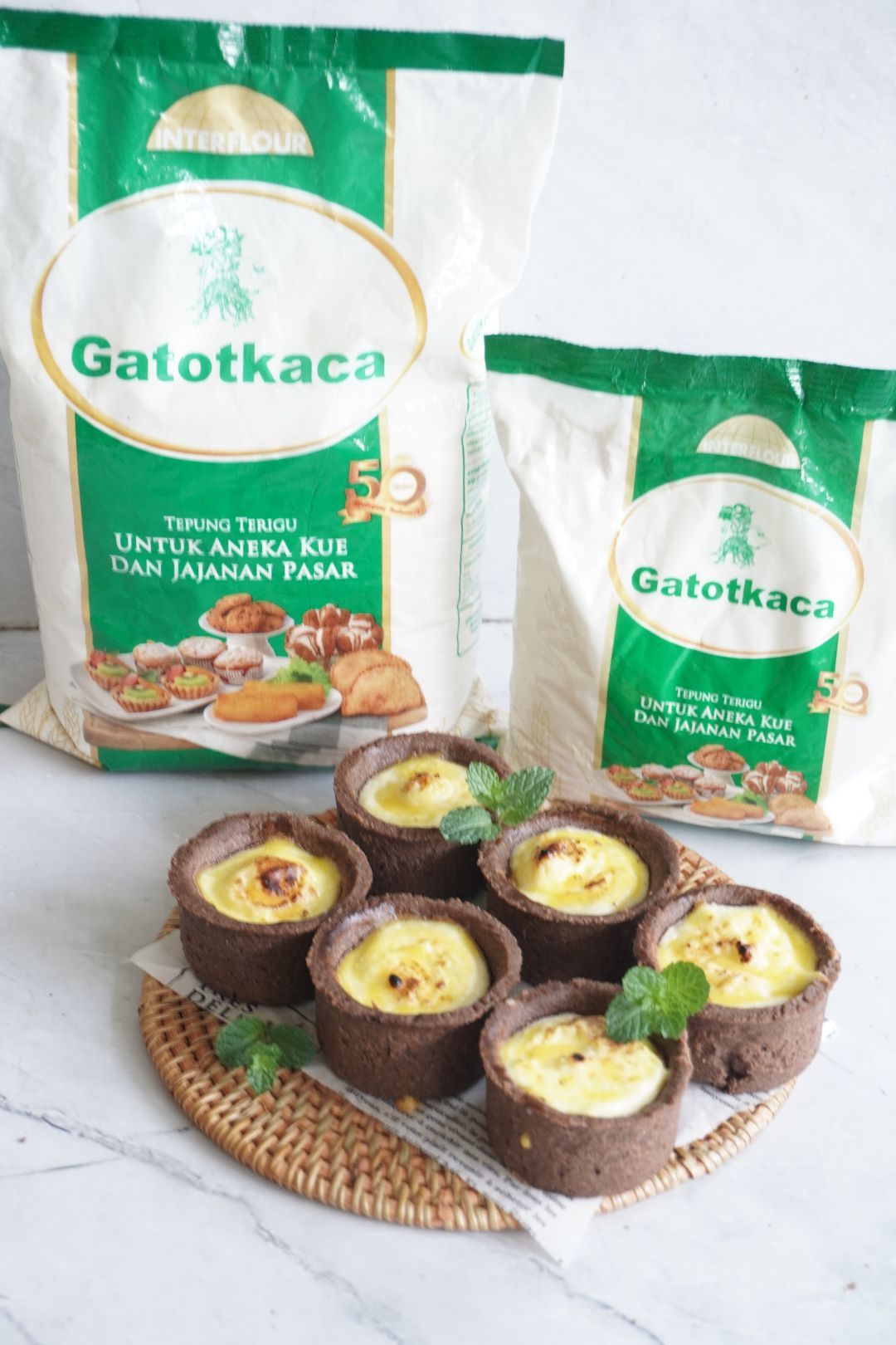 chocolate japanese cheese tart