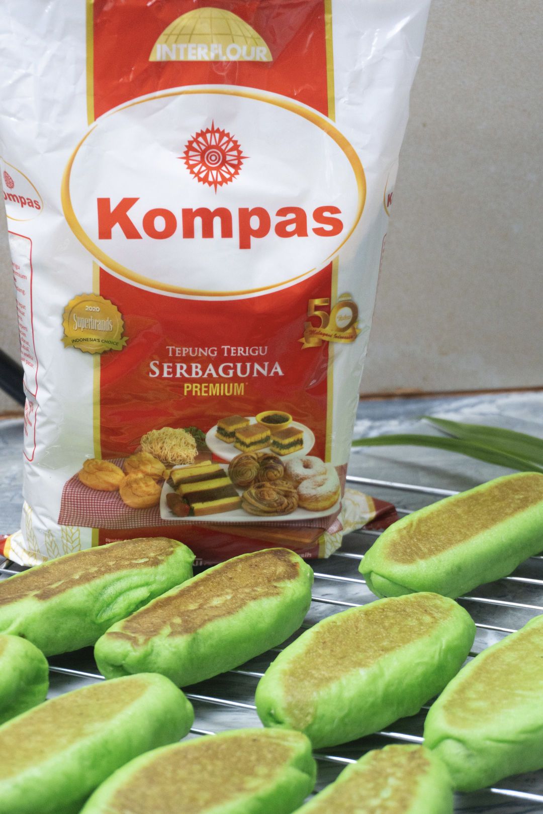 roti pandan wajan