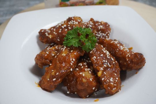 korean garlic chicken