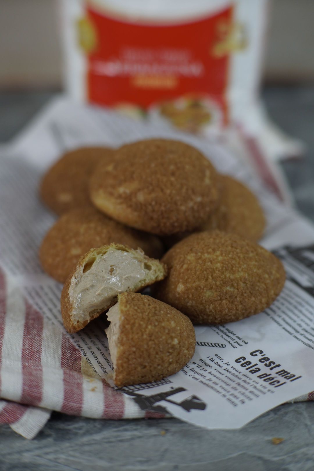 Coffee Cream Choux