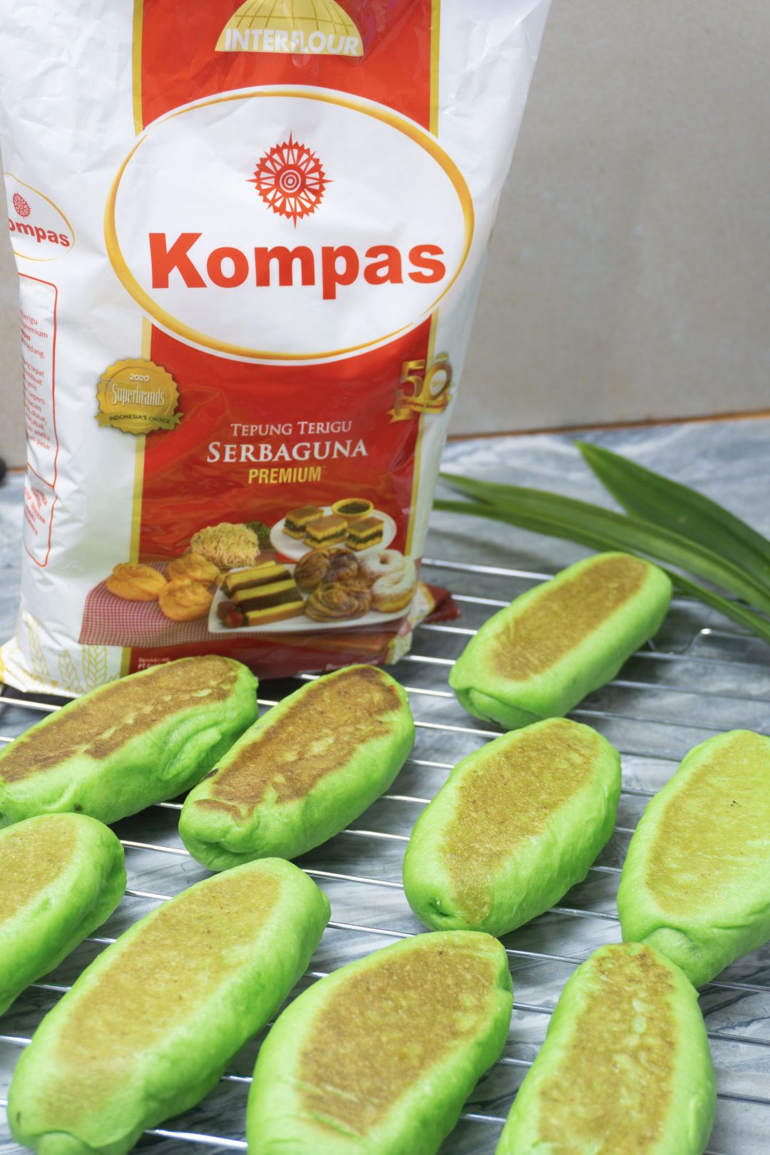 roti pandan wajan