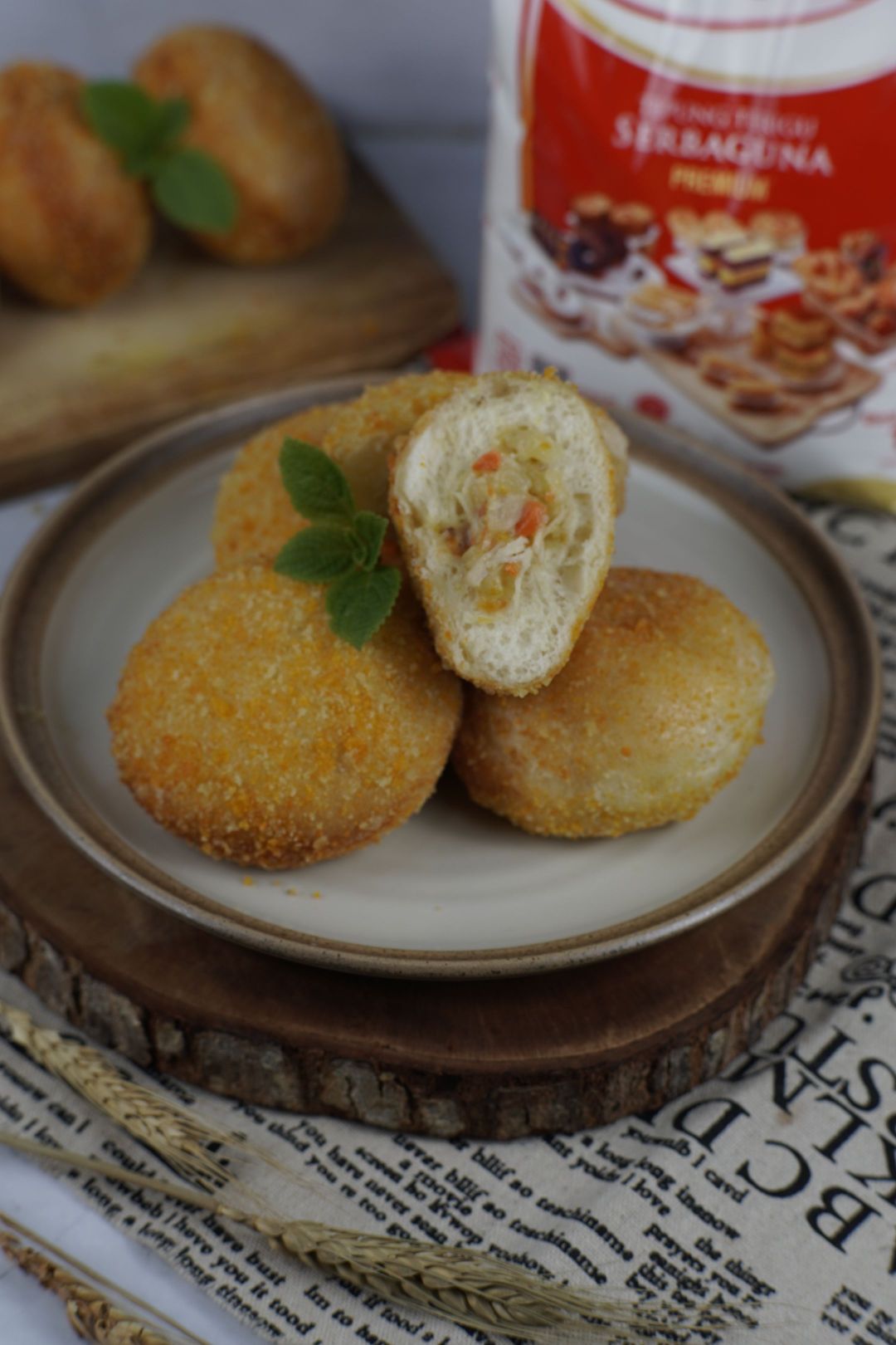 roti goreng isi creamy rogut