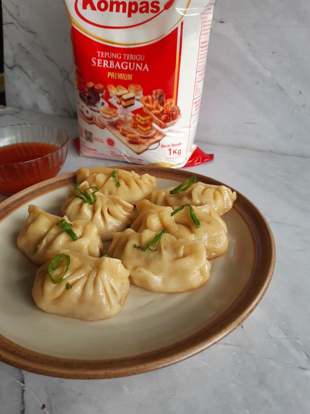 gyoza ayam teriyaki