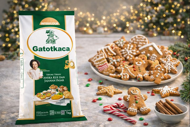 gatotkaca dan gingerbread cookies