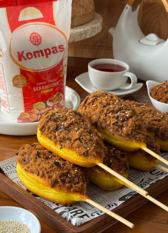 Donat Paha Ayam Labu