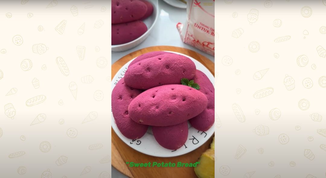 Sweet Potato Bread ungu