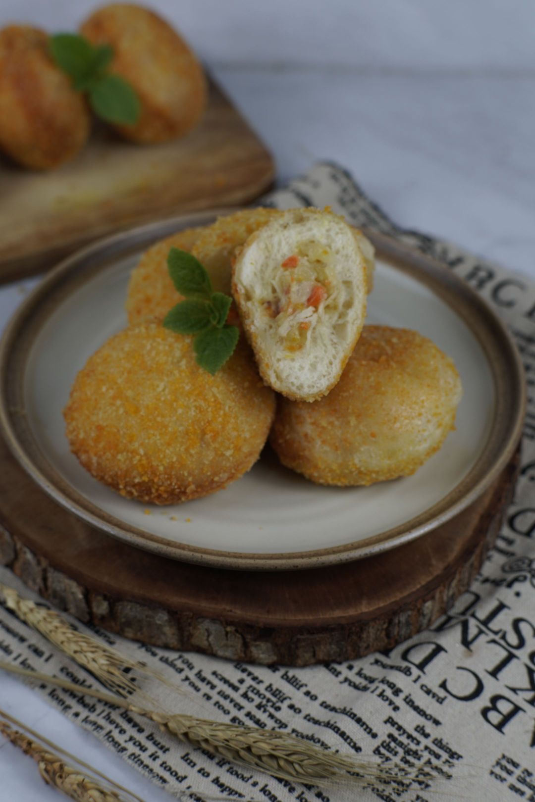 roti goreng isi creamy rogut