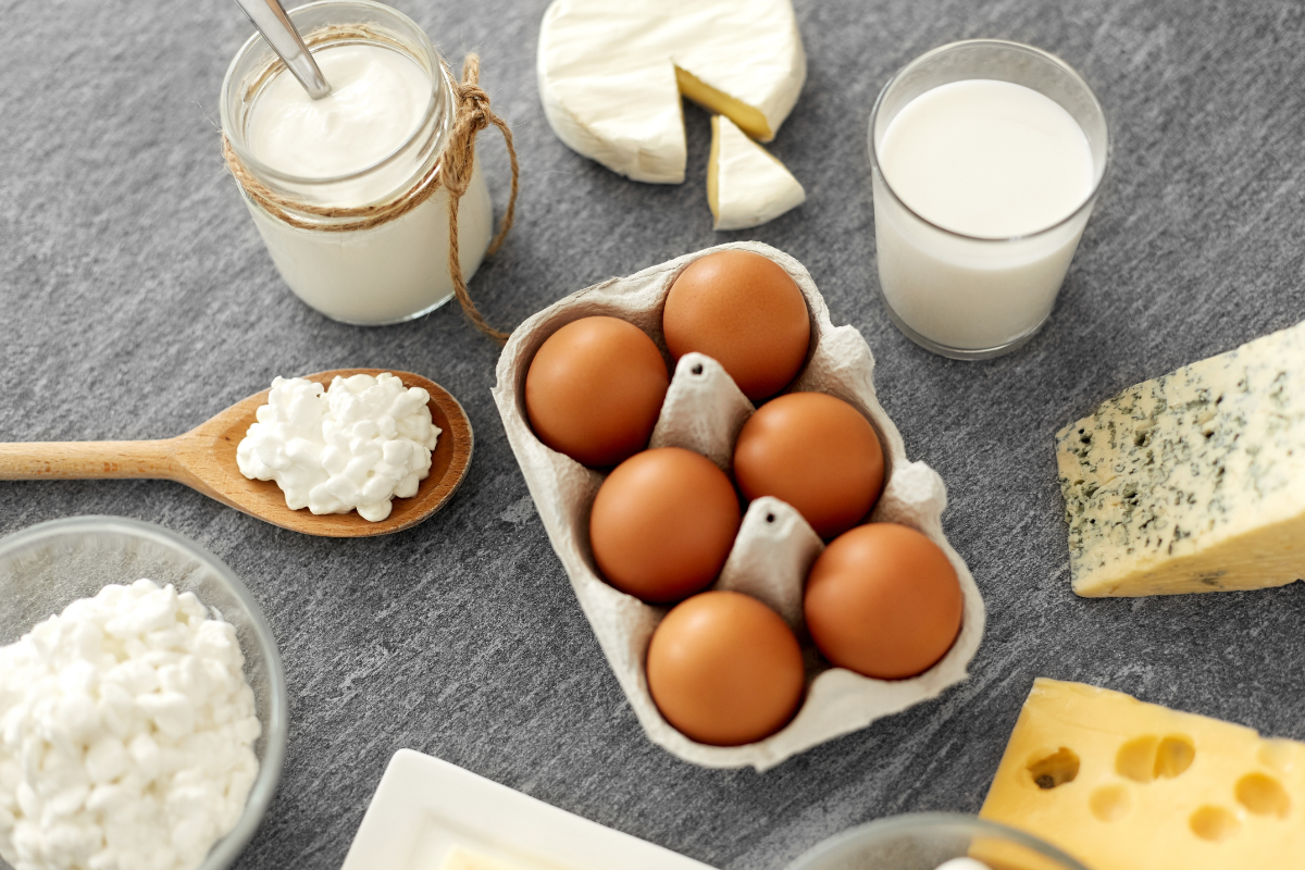 telur dan bahan bahan kue